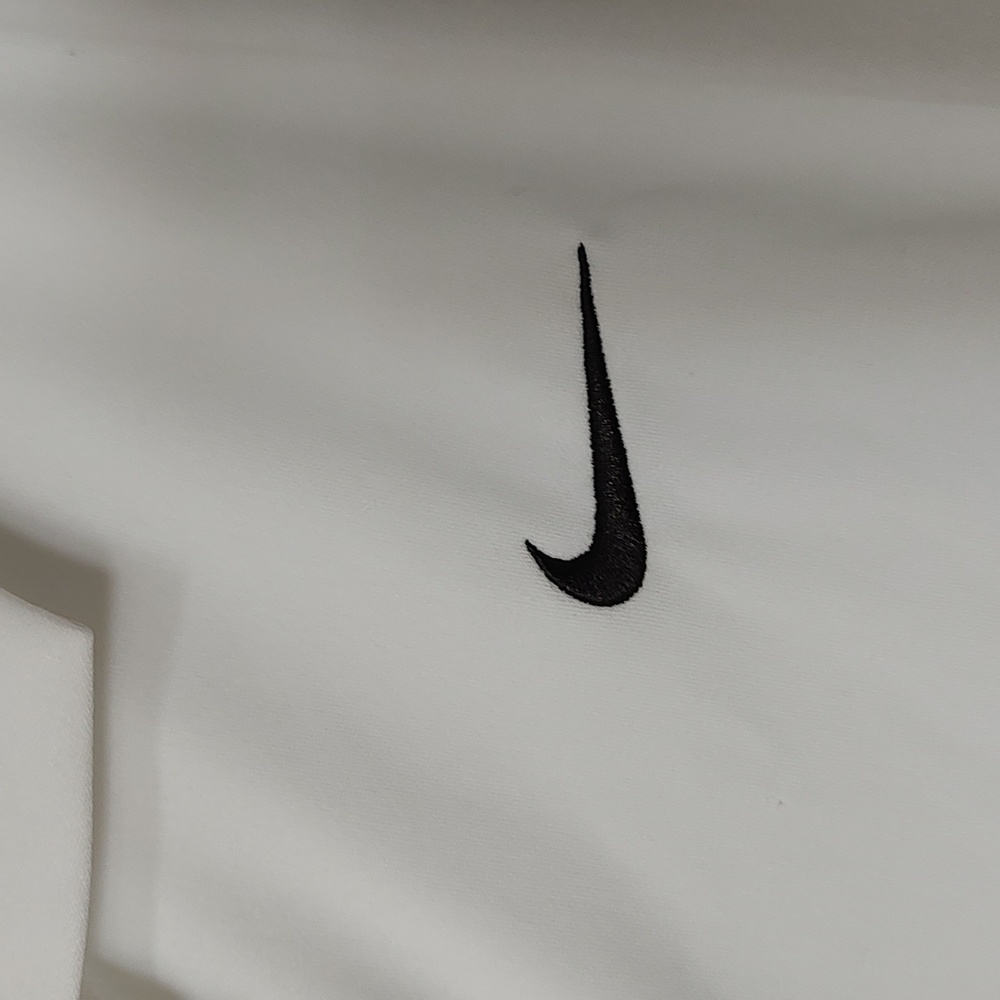 Nike Men's Dri fit White Polo Size 2 X